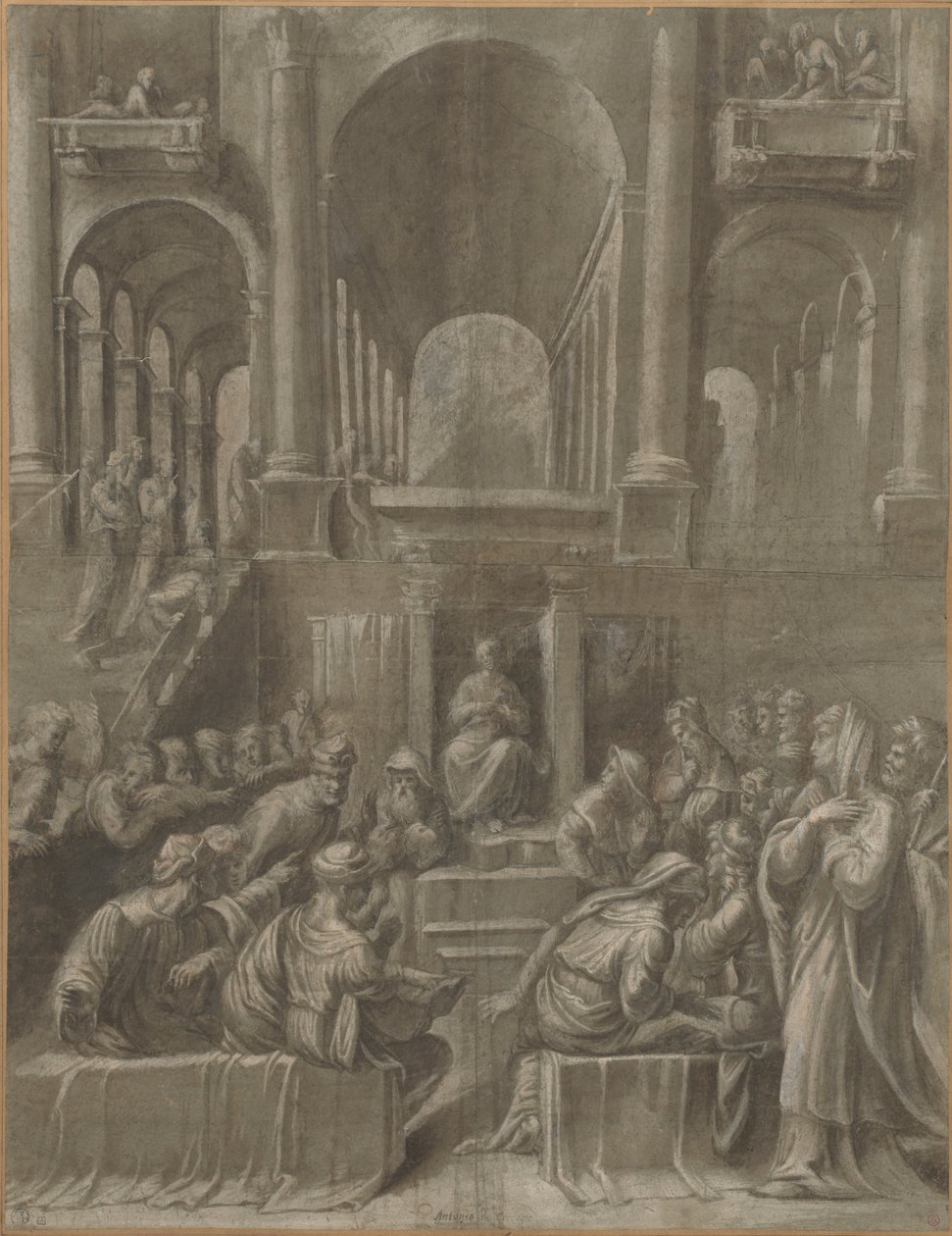 Le Christ parmi les docteurs - Bartolomeo Ramenghi