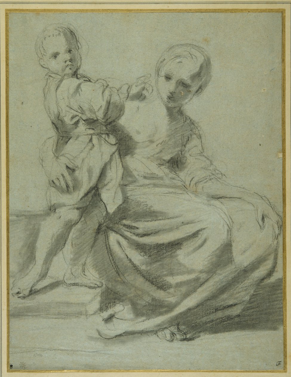 Mère et enfant - Bartolomeo Schedoni