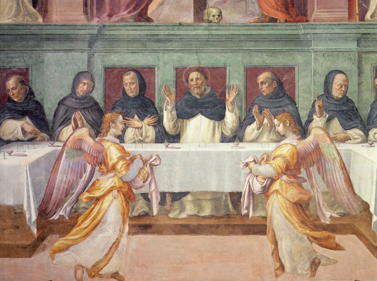 La Cène, du réfectoire de San Marco (détail) - Bartolommeo Sogliani