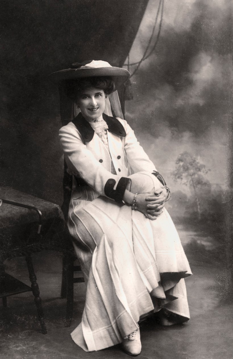 Decima Moore 1871-1964, actrice anglaise, 1907 - Bassano Studio