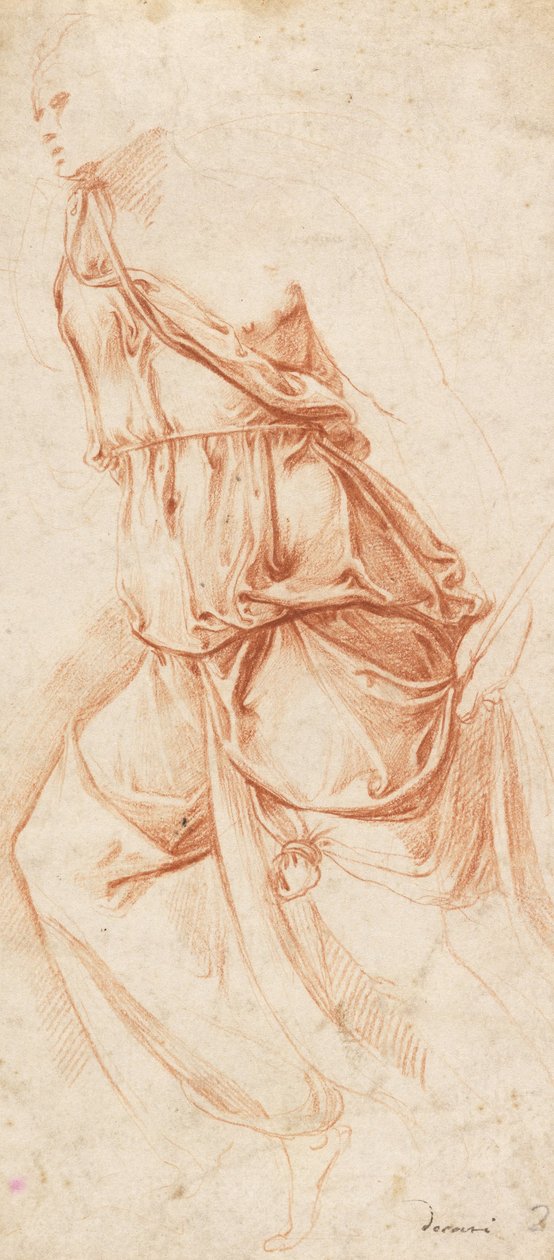 Étude de draperie pour l