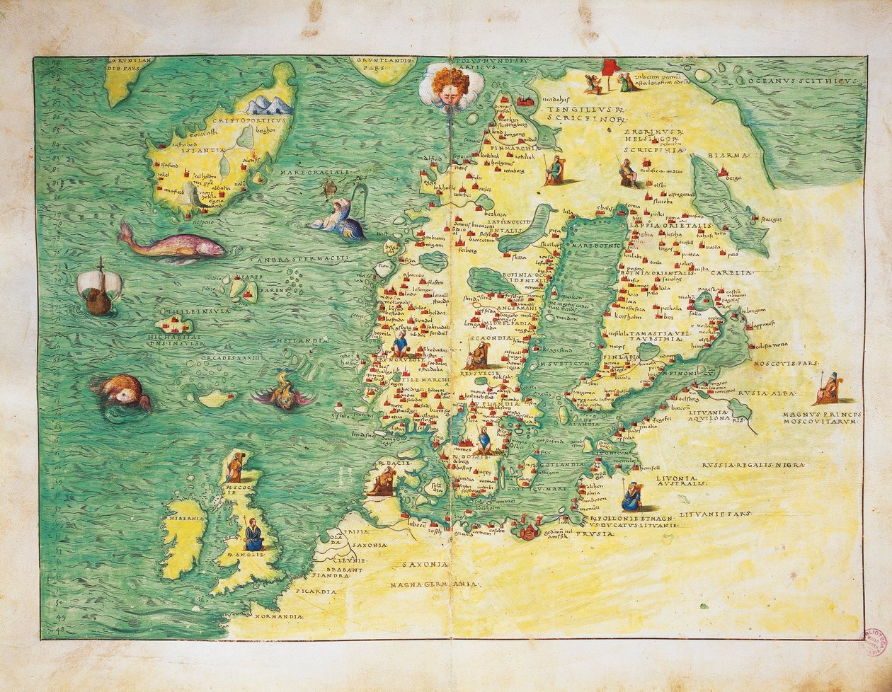 Europe du Nord, de l