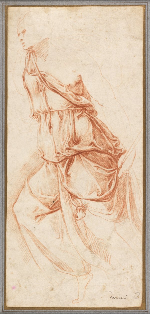 Étude de draperie pour l