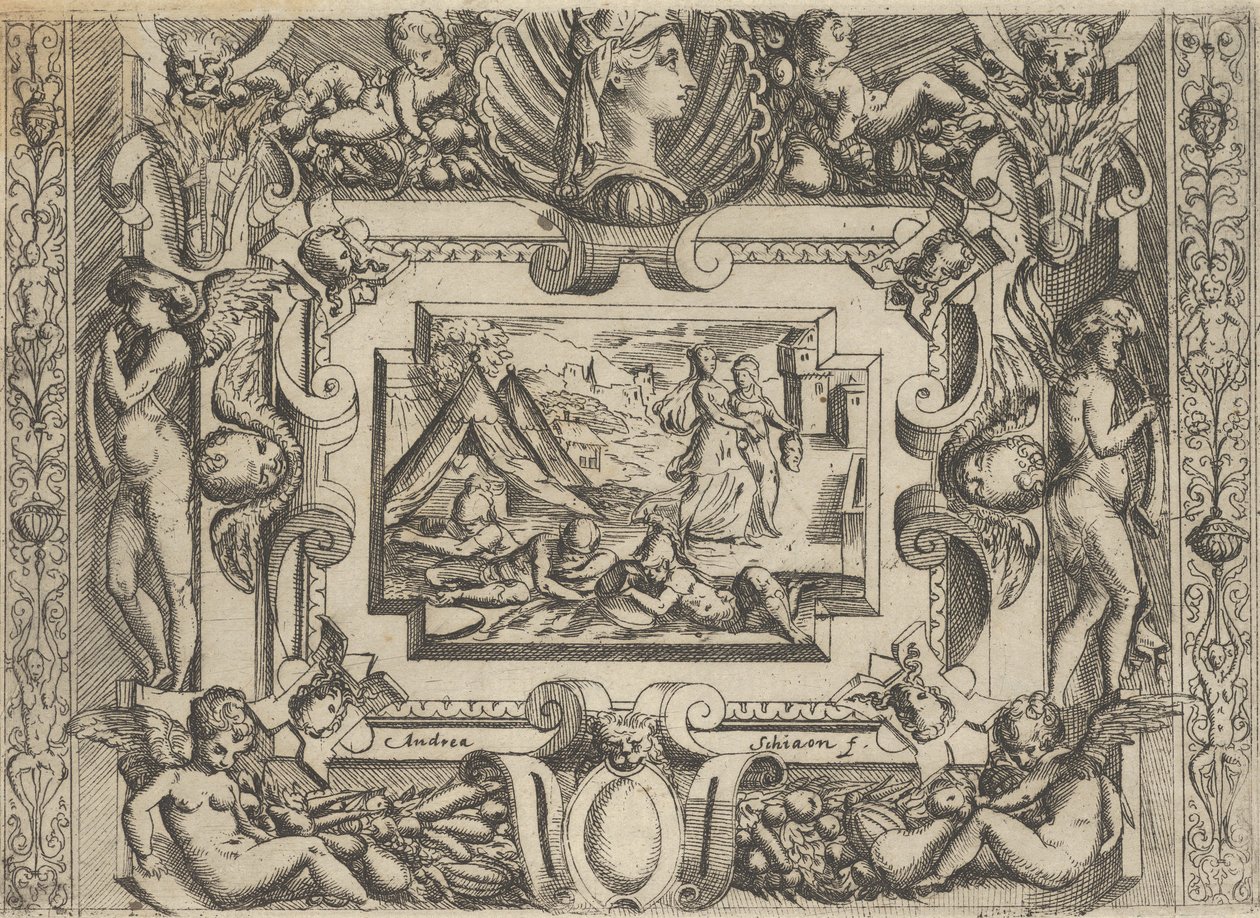 Judith et servante avec la tête d