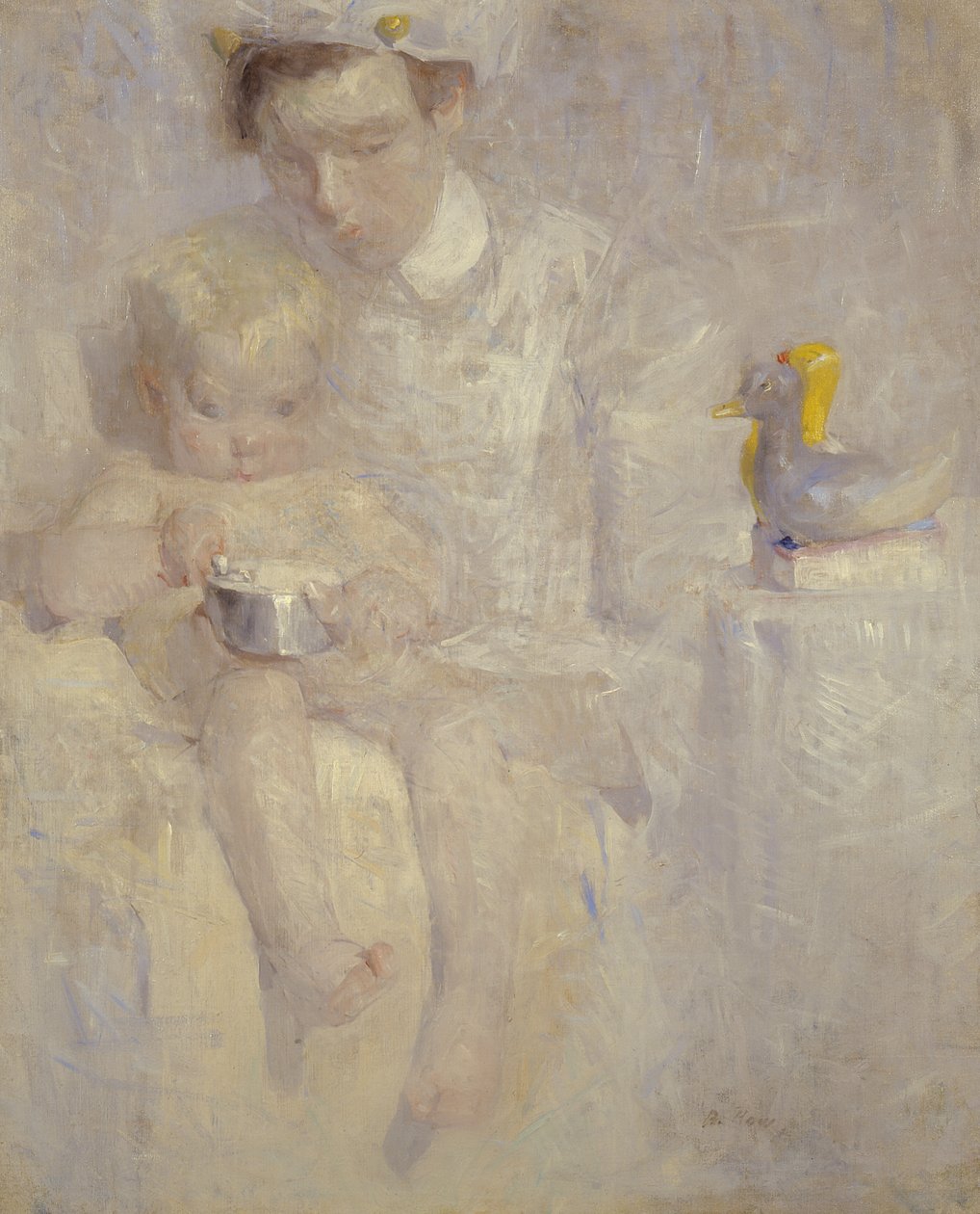 Infirmière et enfant - Beatrice How