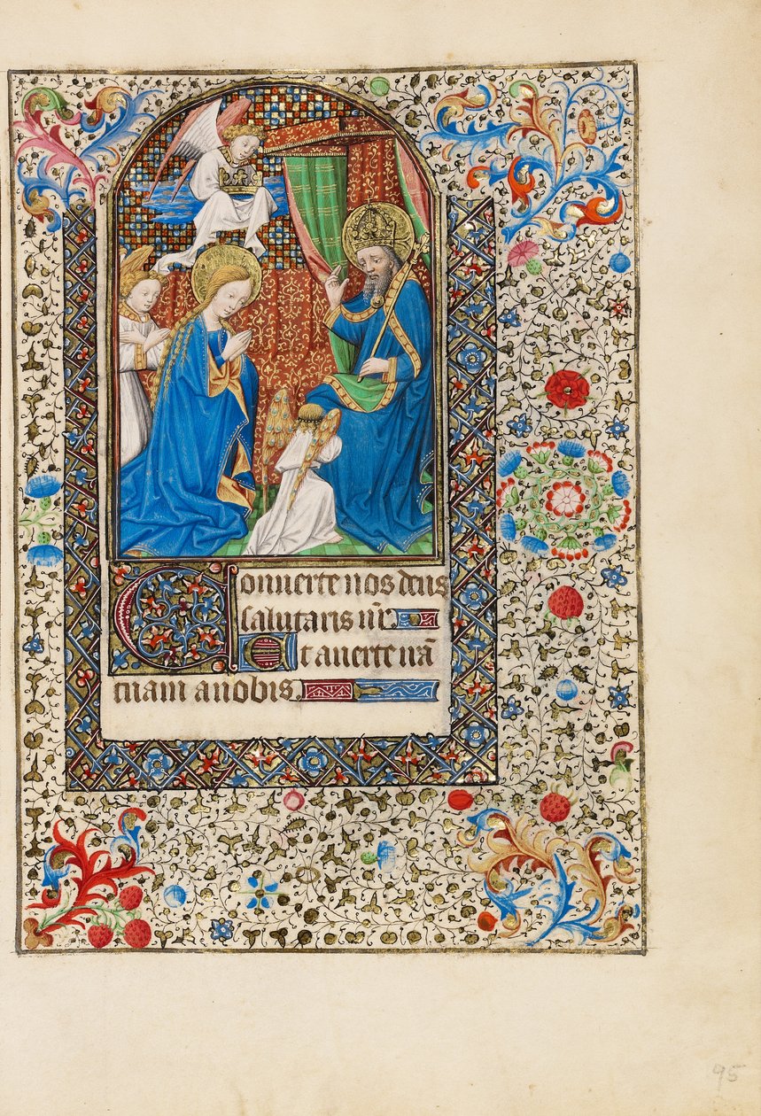 Le couronnement de la Vierge - Bedford Master