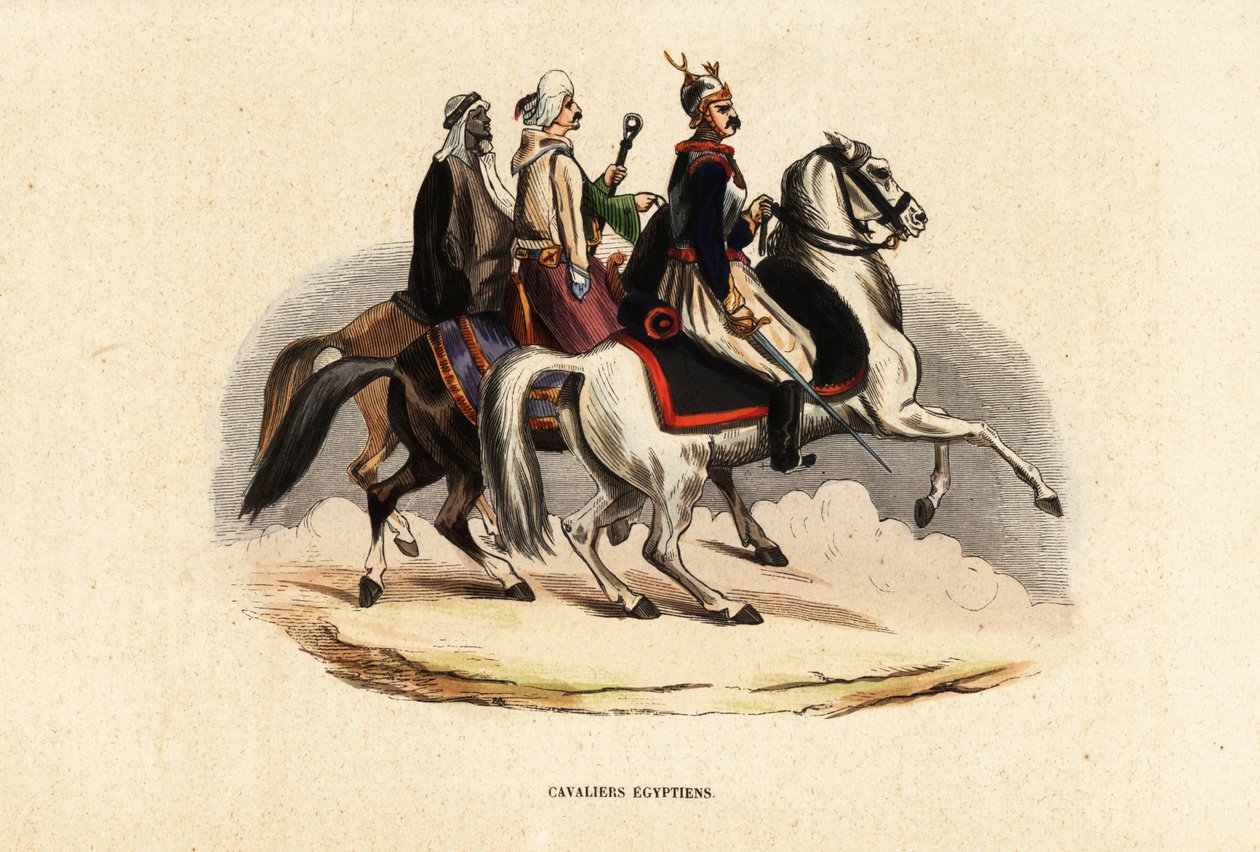 Cavalerie égyptienne - Belgian School