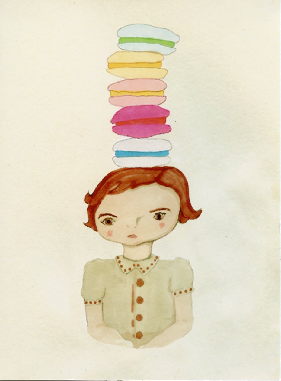 Fille au macaron - Bella Larsson