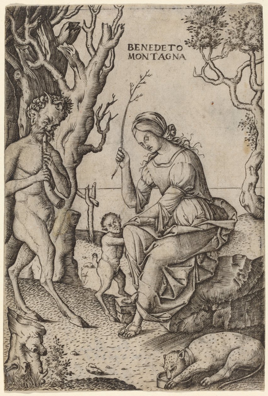 Famille de satyres - Benedetto Montagna