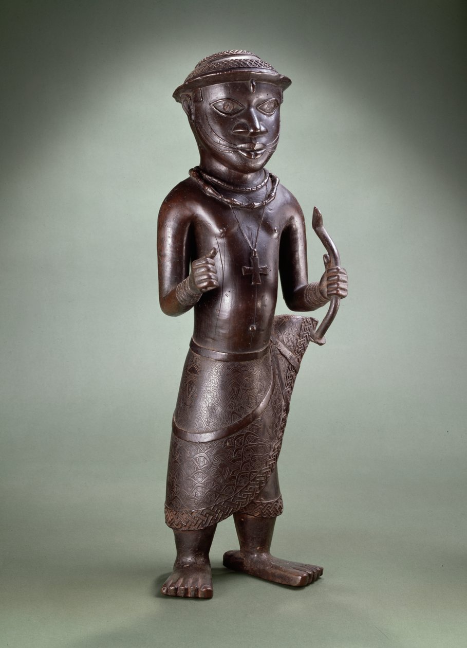 Messager (bronze) - Benin