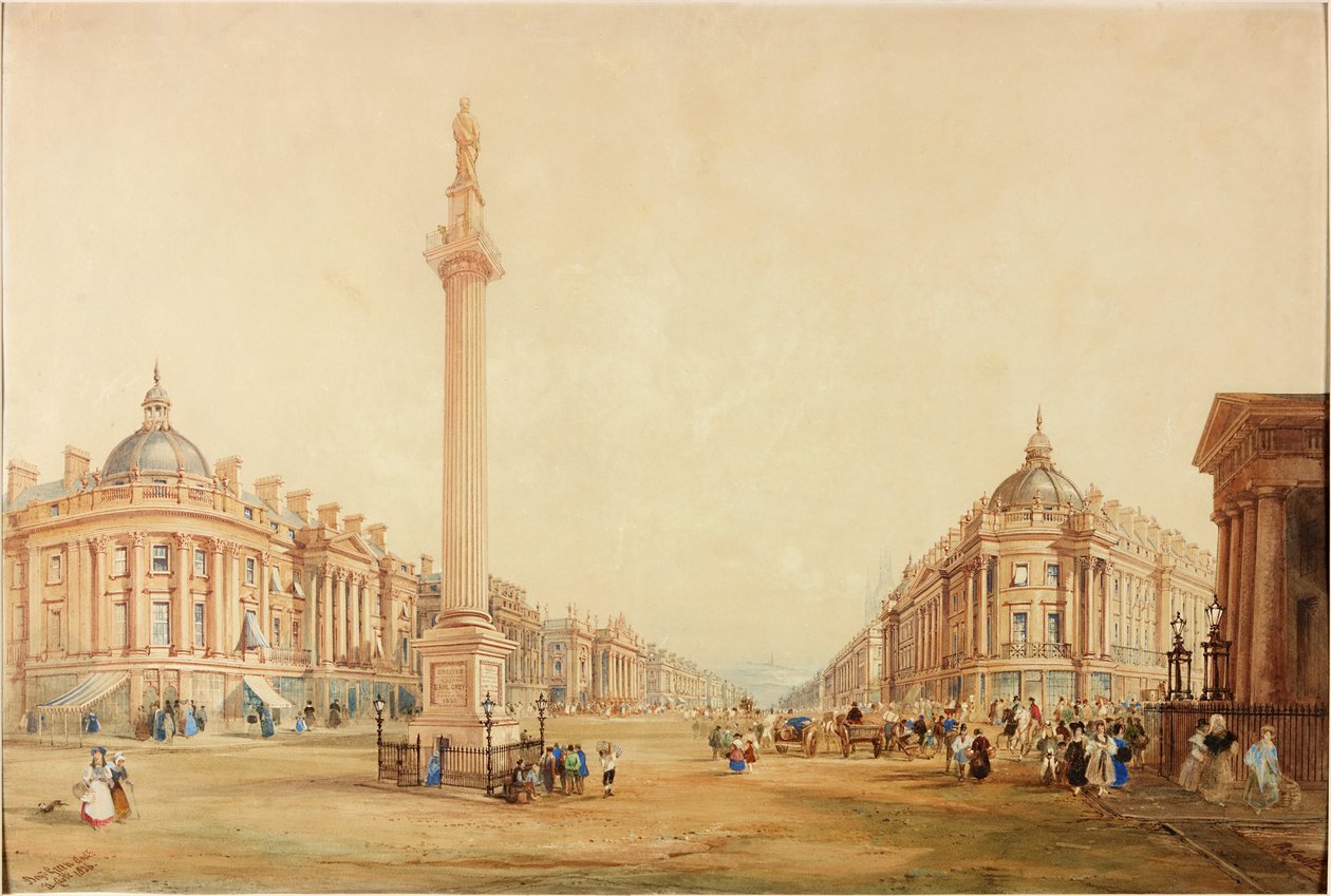 Conception pour le Monument de Grey et disposition proposée pour l