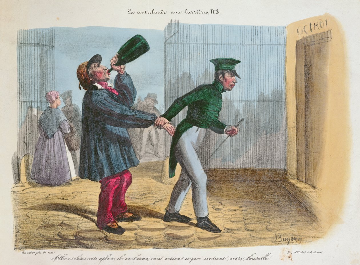 Découverte de contrebande à la barrière douanière à l