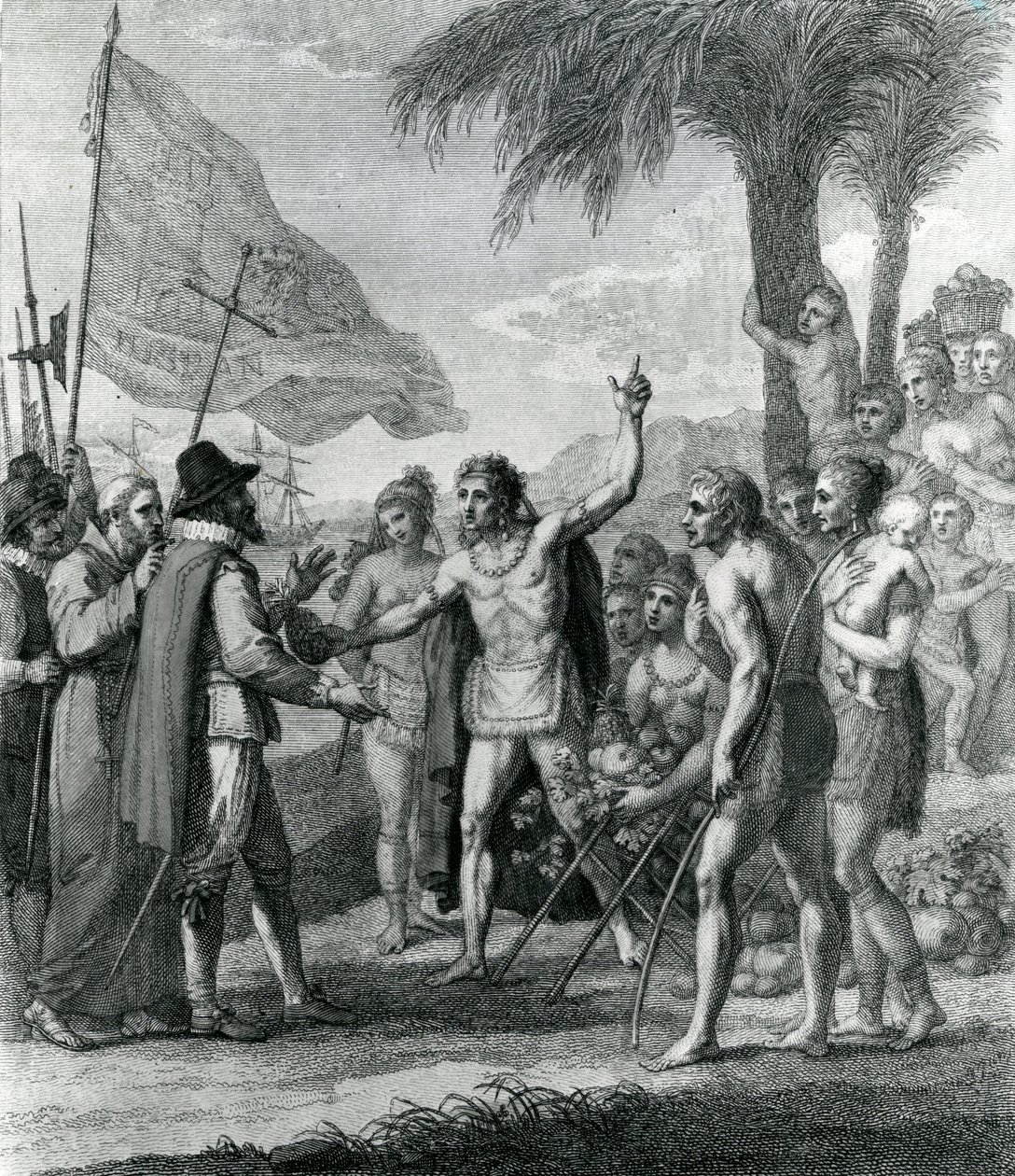 Un cacique indien de l