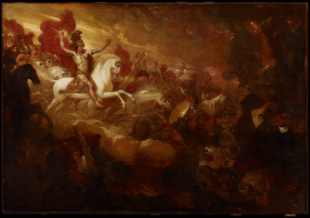 Destruction de la Bête et du Faux Prophète, 1804 - Benjamin West