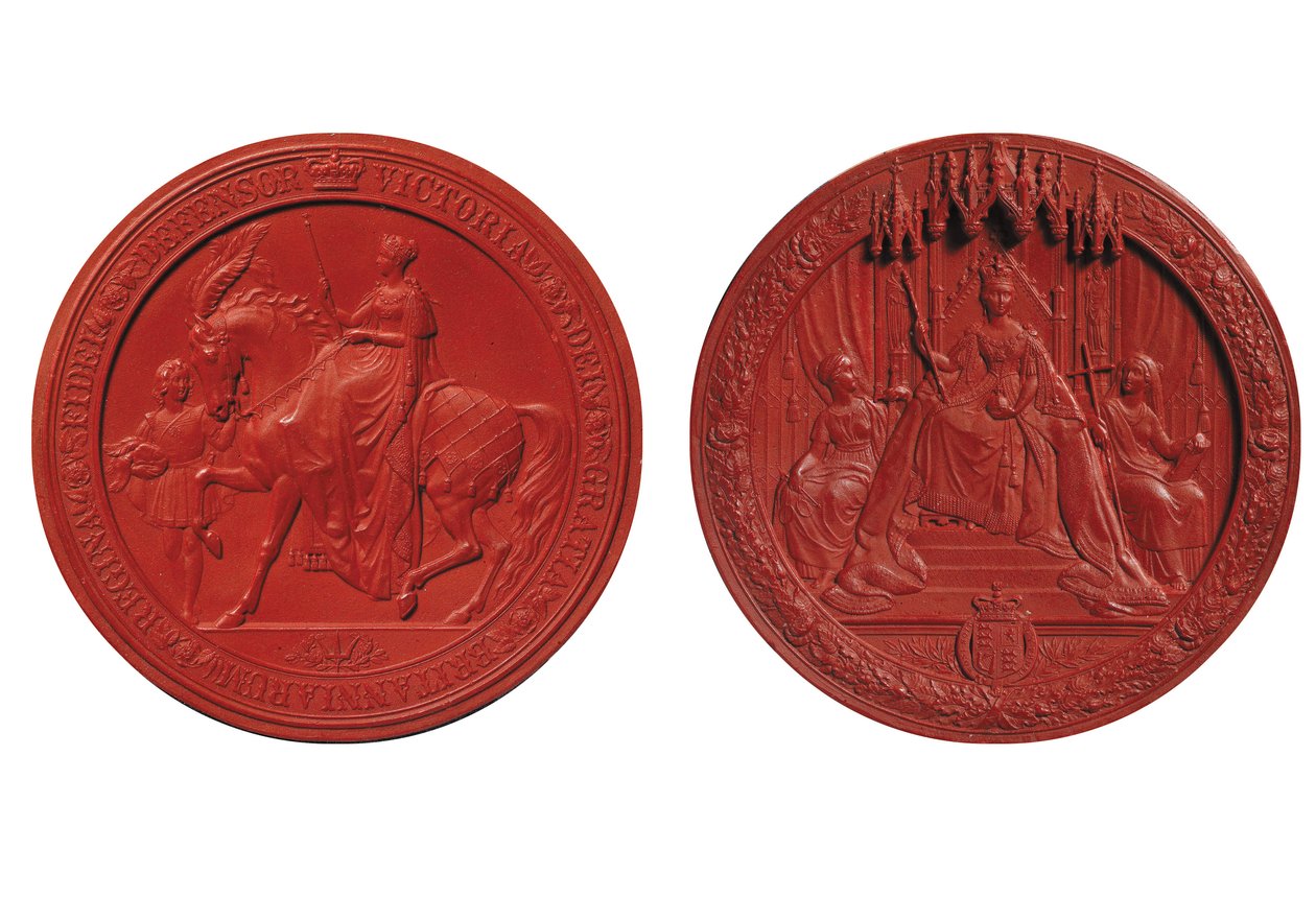 Premier grand sceau de la reine Victoria, vers 1838 - Benjamin Wyon