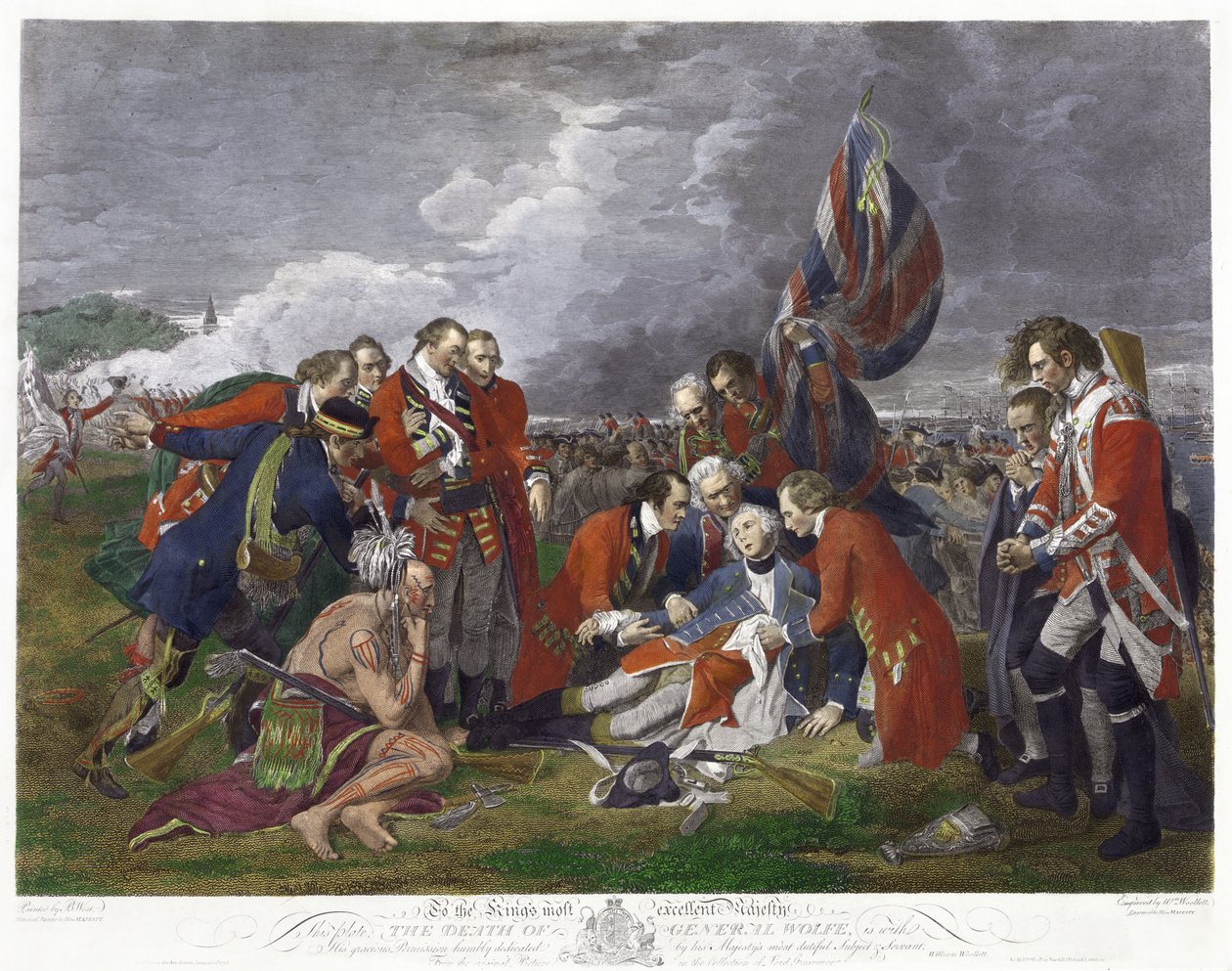 Mort du général Wolfe" d