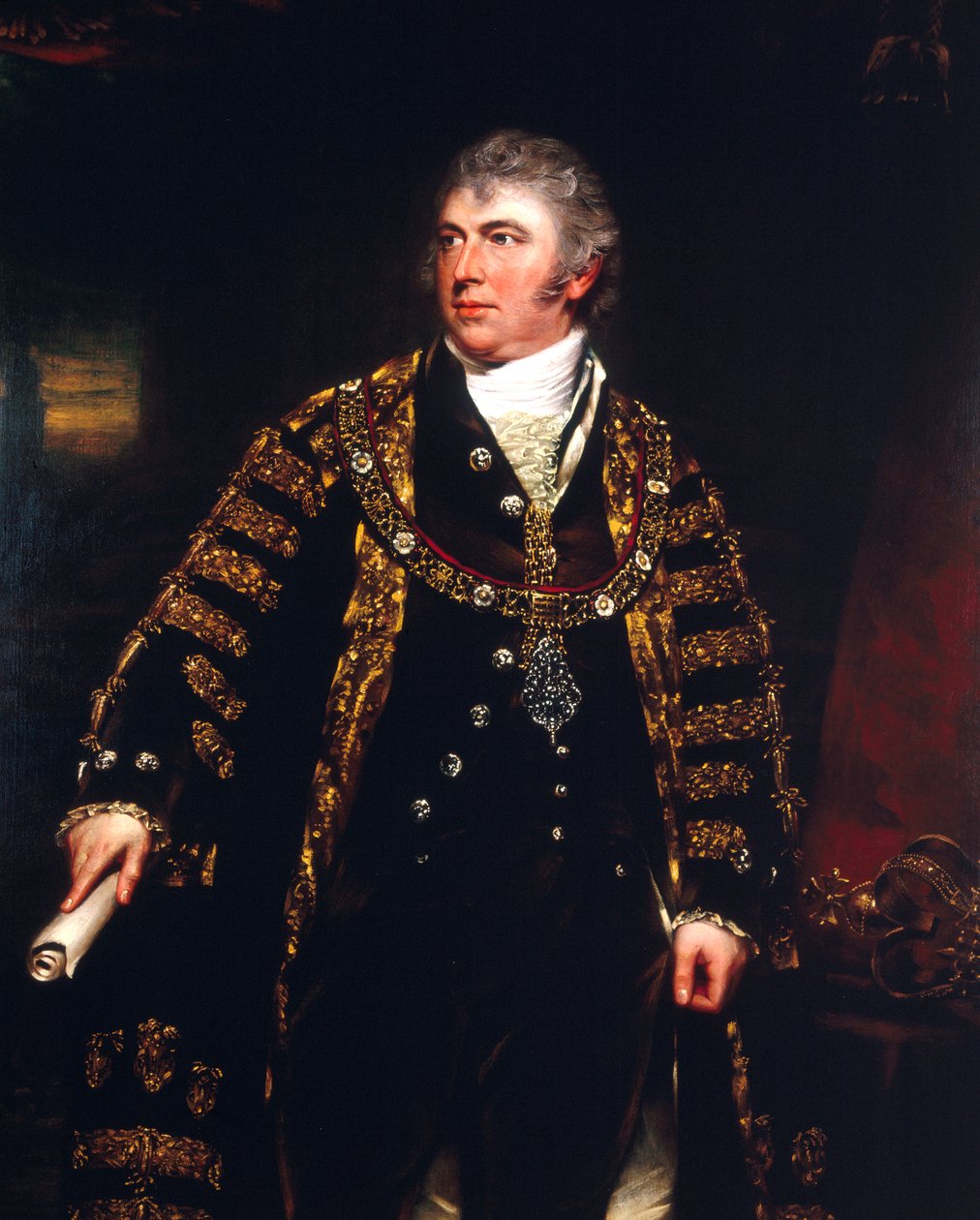Harvey Christian Combe, Lord Maire - Benjamin Burnell