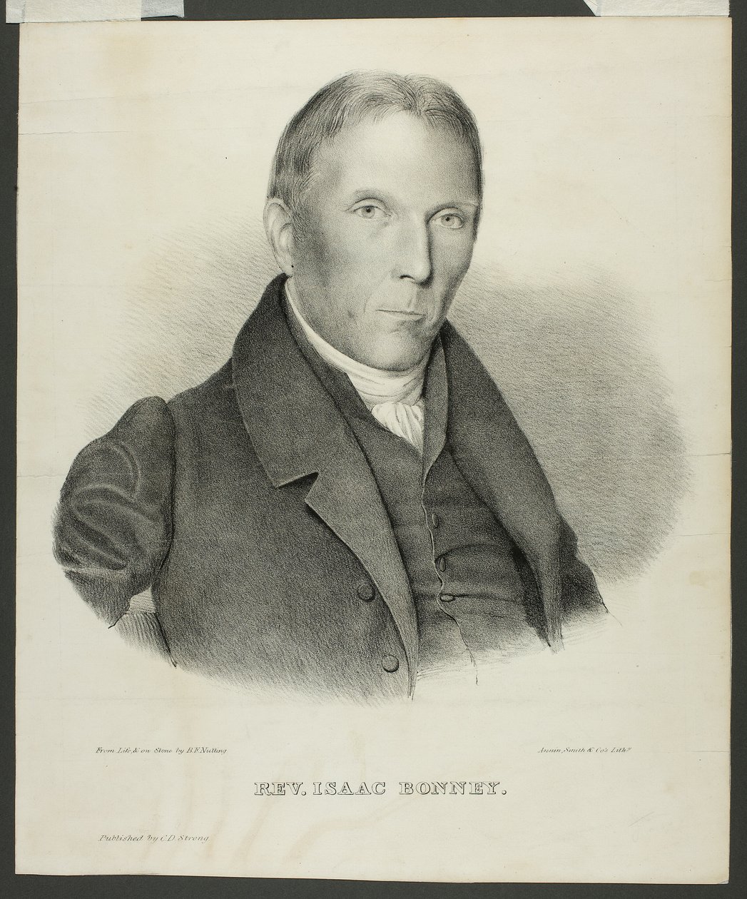 Révérend Isaac Bonney - Benjamin F. Nutting