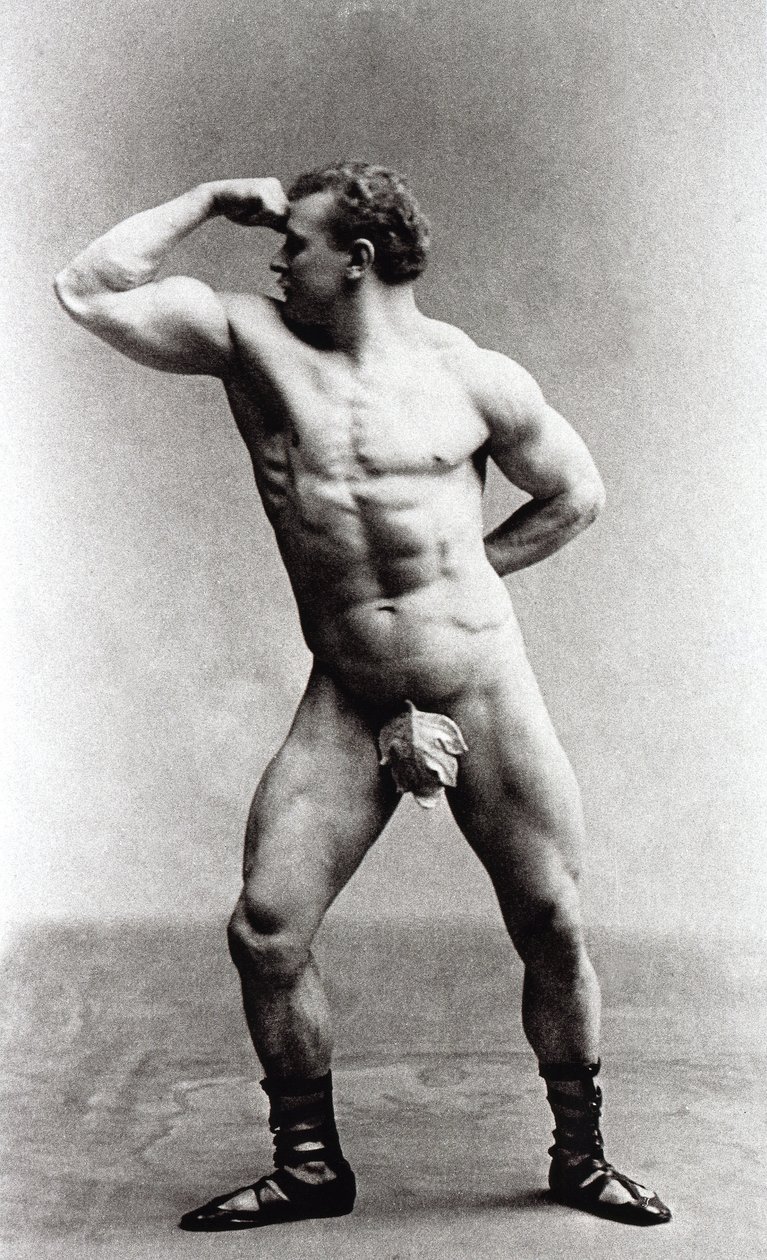 Le bodybuilder allemand Eugen Sandow - Benjamin J. Falk
