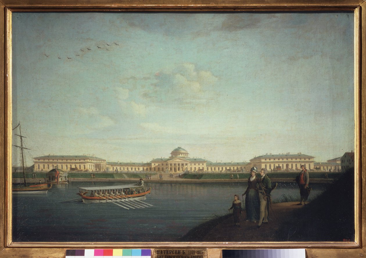 Le palais des Taurides vu depuis la Neva - Benjamin Patersson