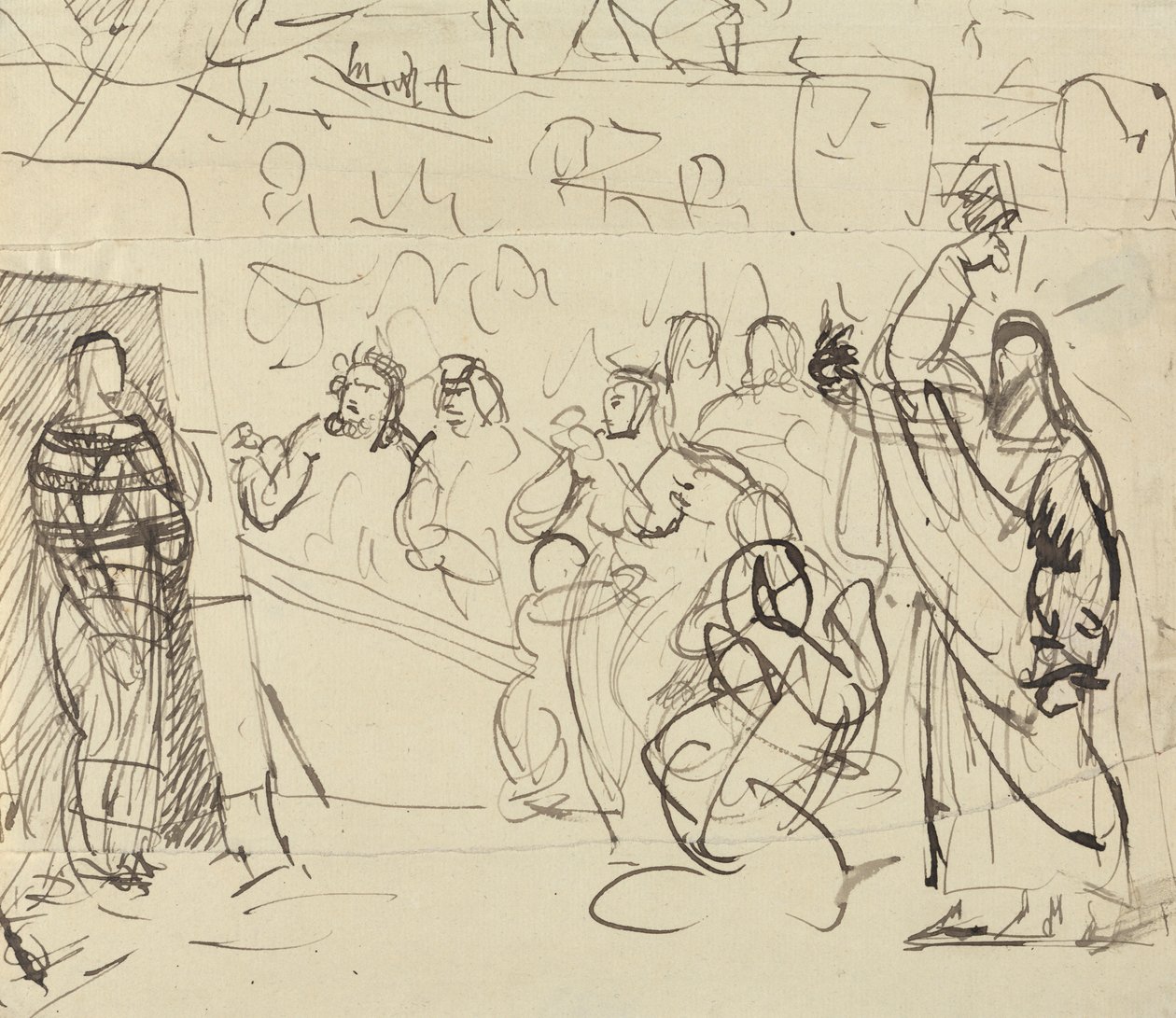 Étude de la résurrection de Lazare - Benjamin Robert Haydon