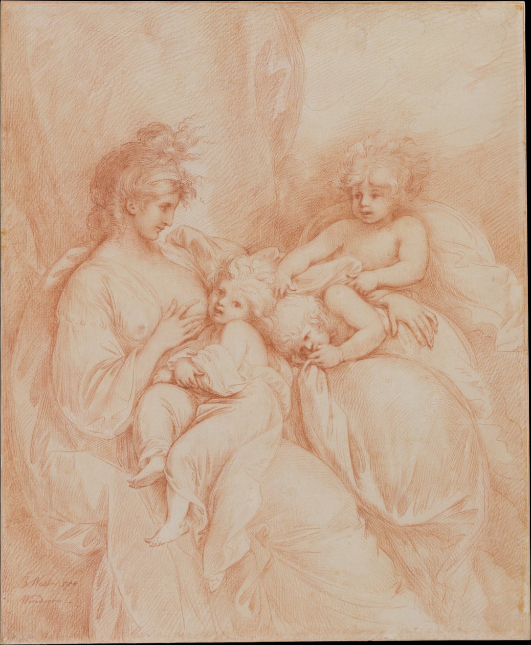 Maternité - Benjamin West