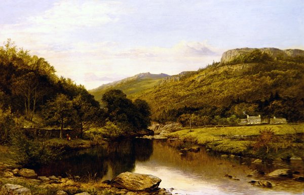 Un bel après-midi au nord du Pays de Galles - Benjamin Williams Leader