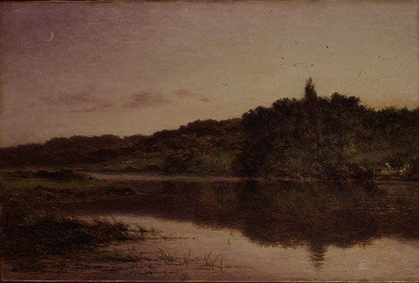 Soirée à Streatley, Bedfordshire - Benjamin Williams Leader