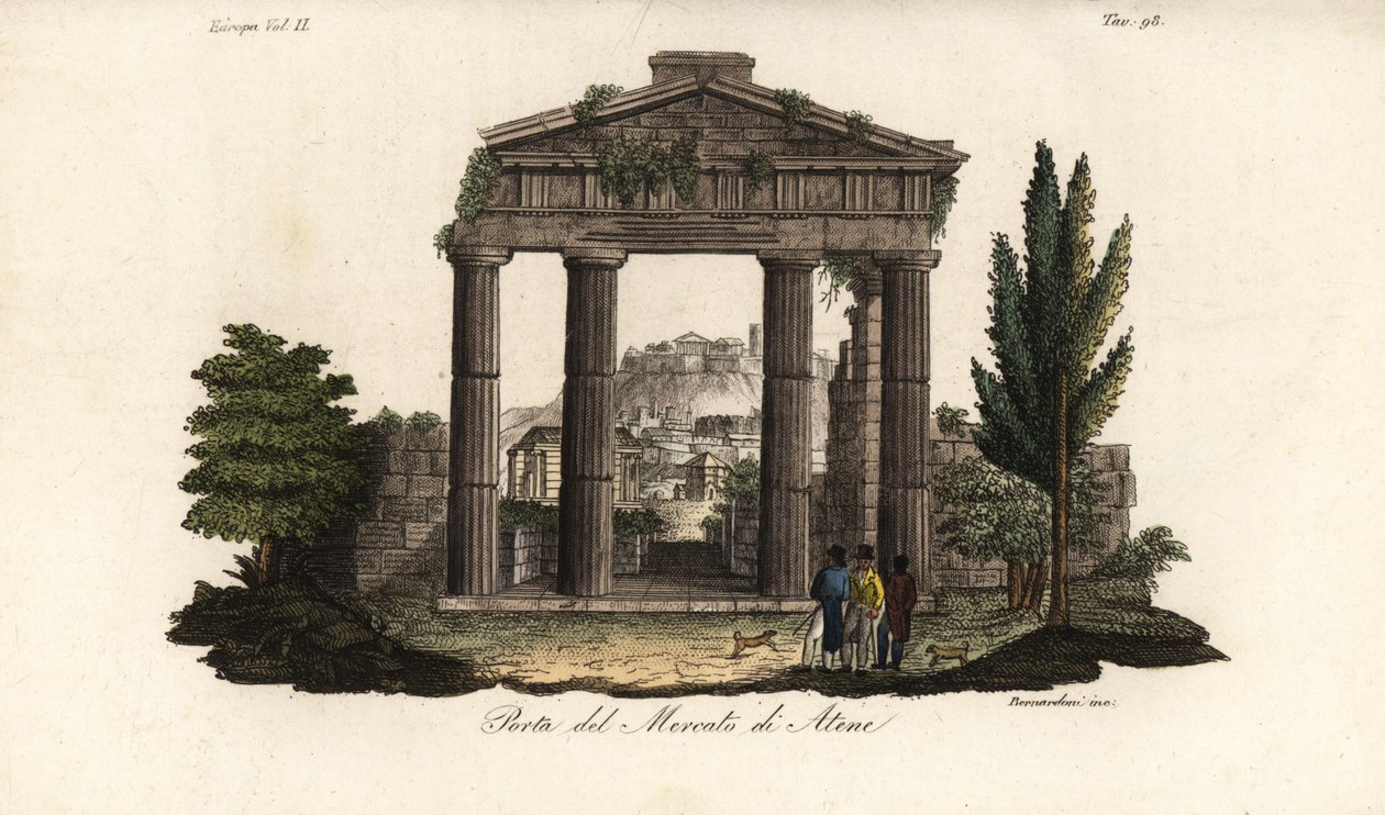Ruines de la porte d