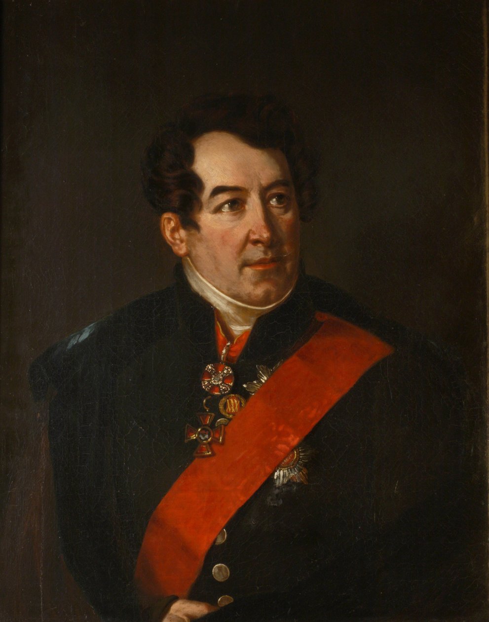 Portrait du poète Dmitri Osipovich Baranov - Benois Charles Mitoire