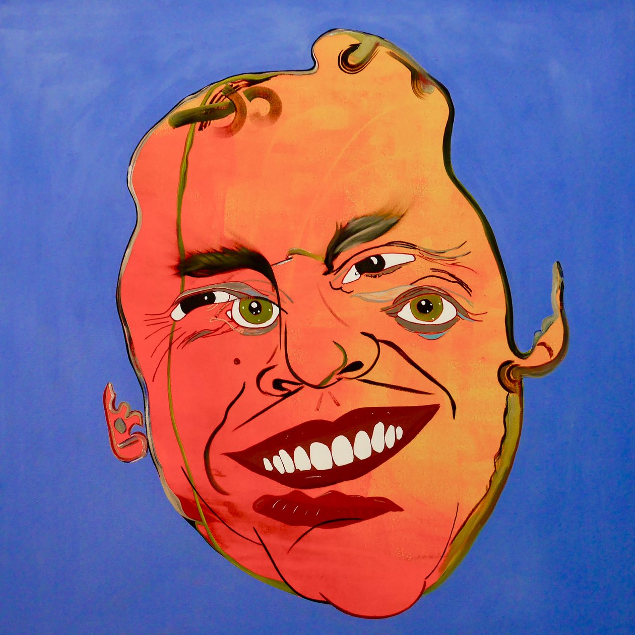 Mythe 9, 2021 (huile et acrylique sur toile) - Benoit Erwann Boucherot
