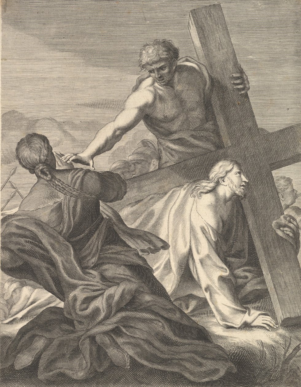 Christ portant la croix - Benoit Thiboust