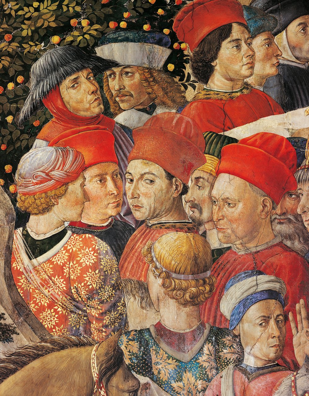 La cavalcade des Mages - Benozzo di Lese di Sandro Gozzoli