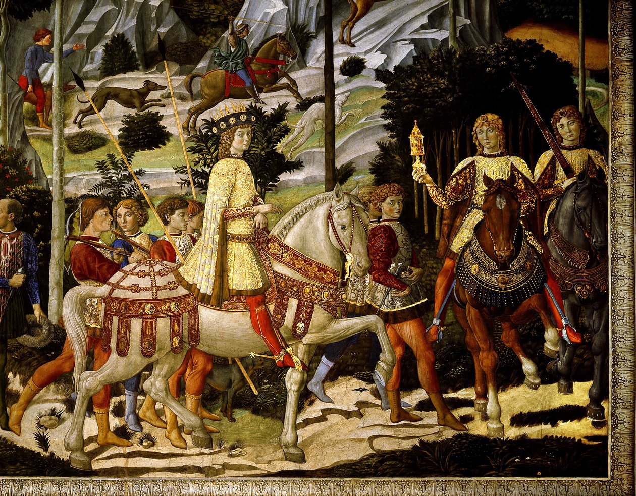 Le voyage des rois mages - Benozzo di Lese di Sandro Gozzoli