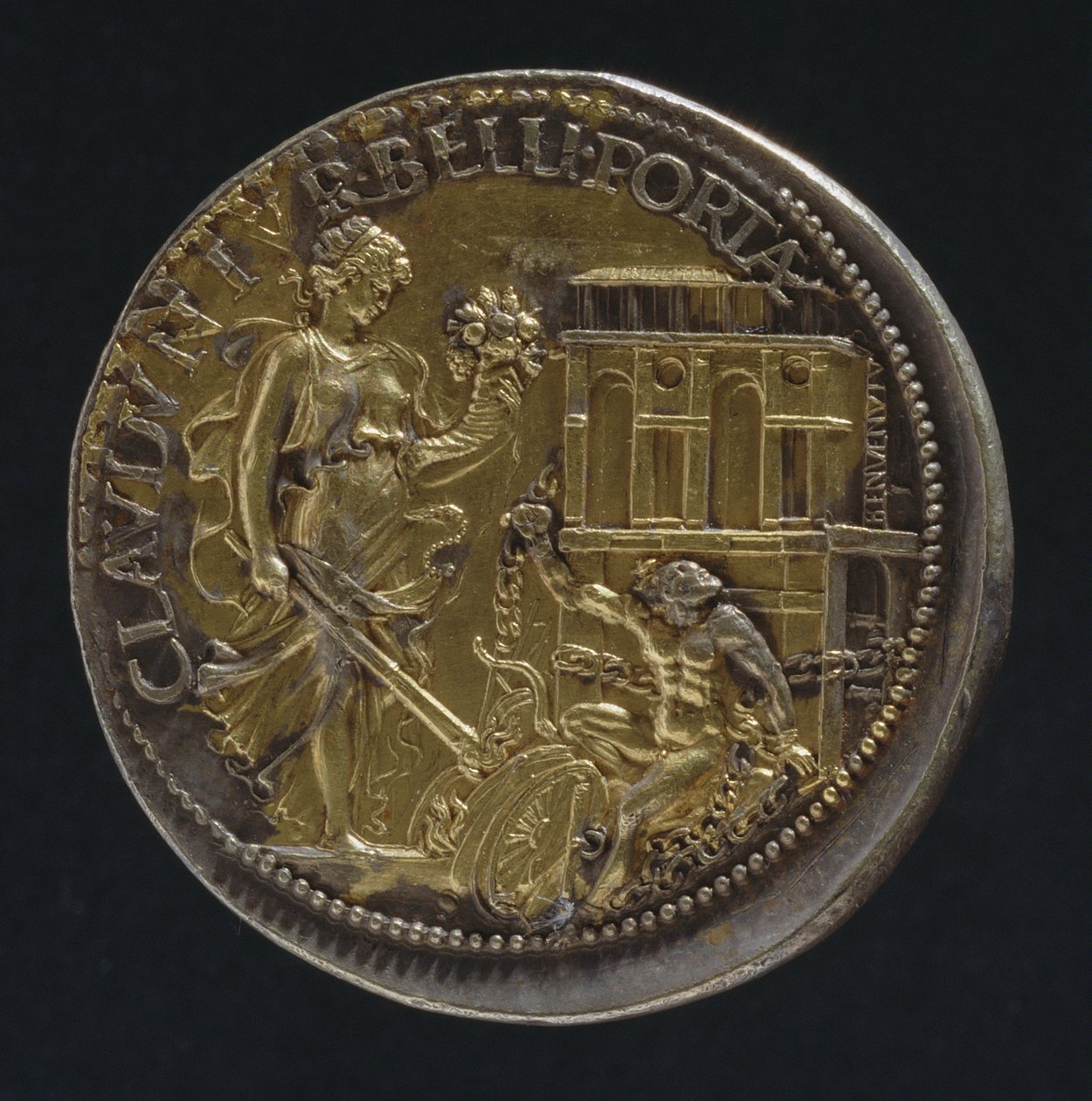 Médaille représentant une figure allégorique, 1533 - Benvenuto Cellini
