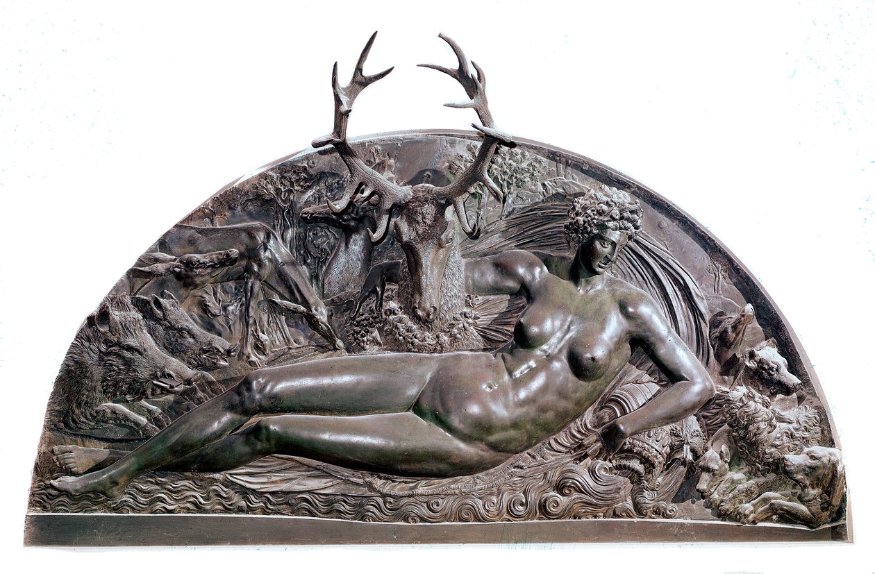 La nymphe de Fontainebleau - Benvenuto Cellini