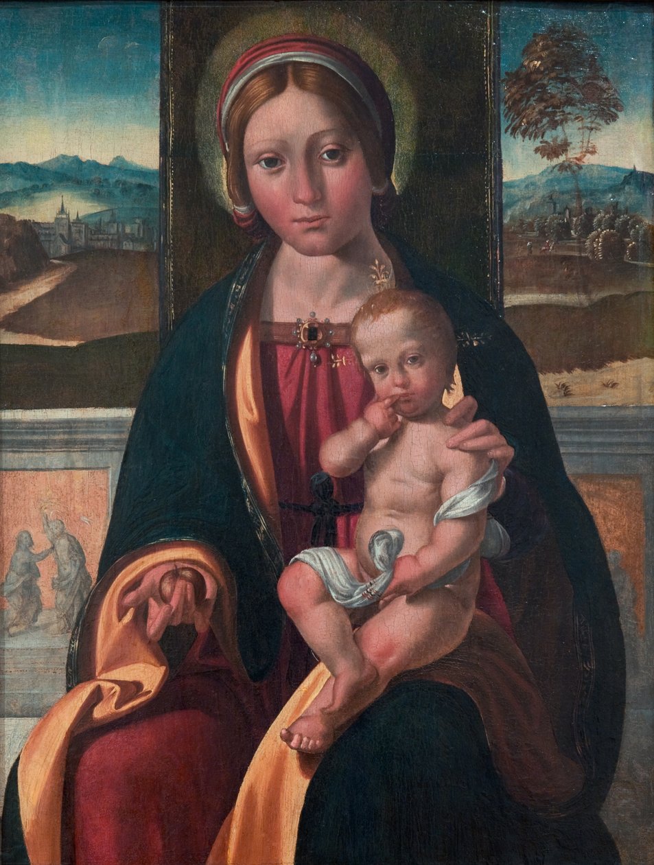 Danois :  Madonna med Barnet La Vierge et l