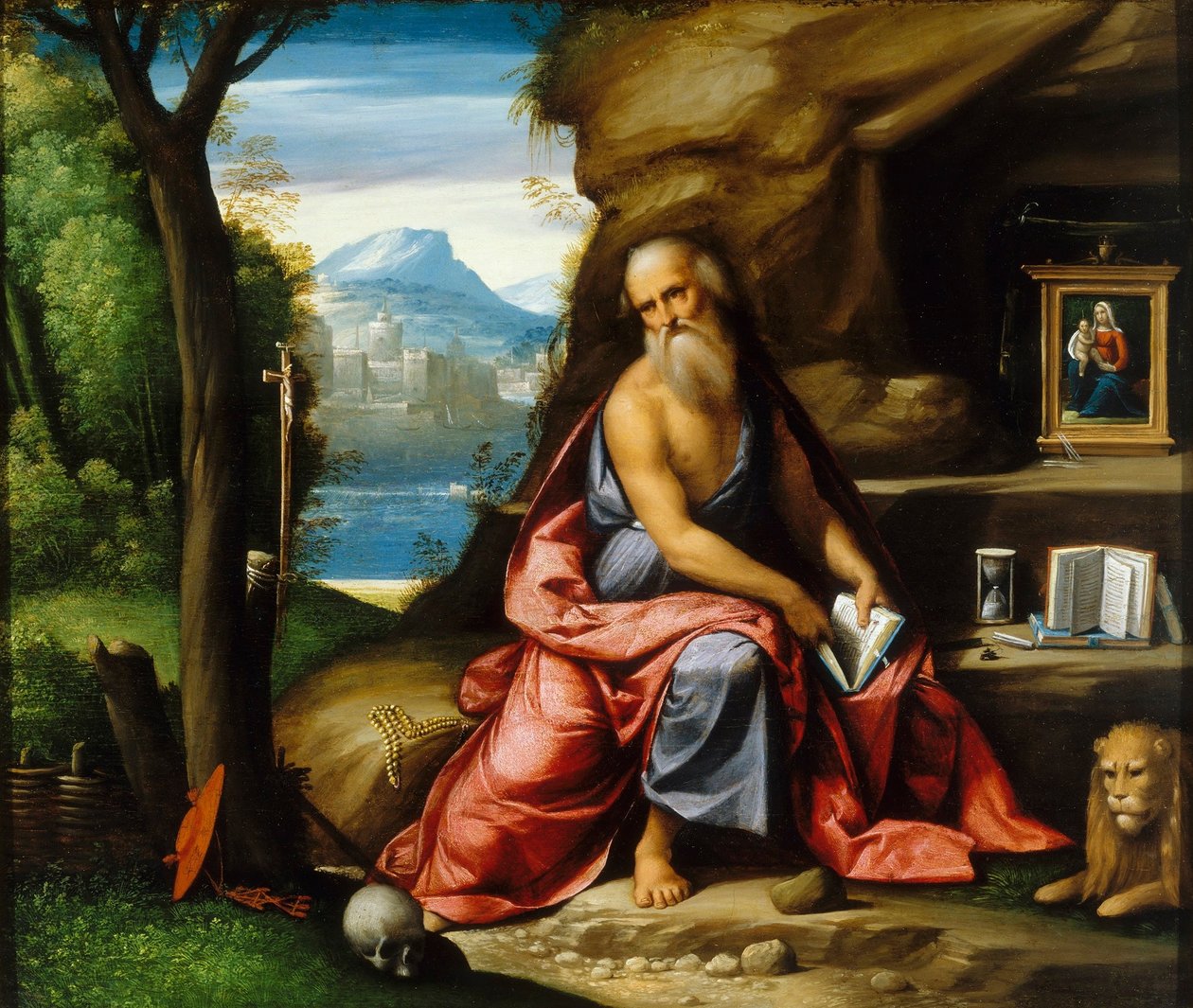 Méditation de saint Jérôme - Benvenuto Tisi