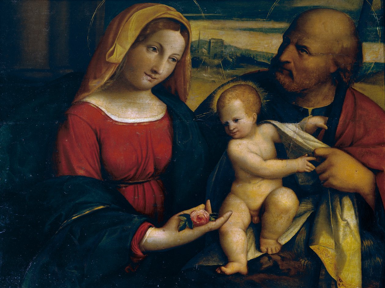 La Sainte Famille - Benvenuto Tisi da Garofalo