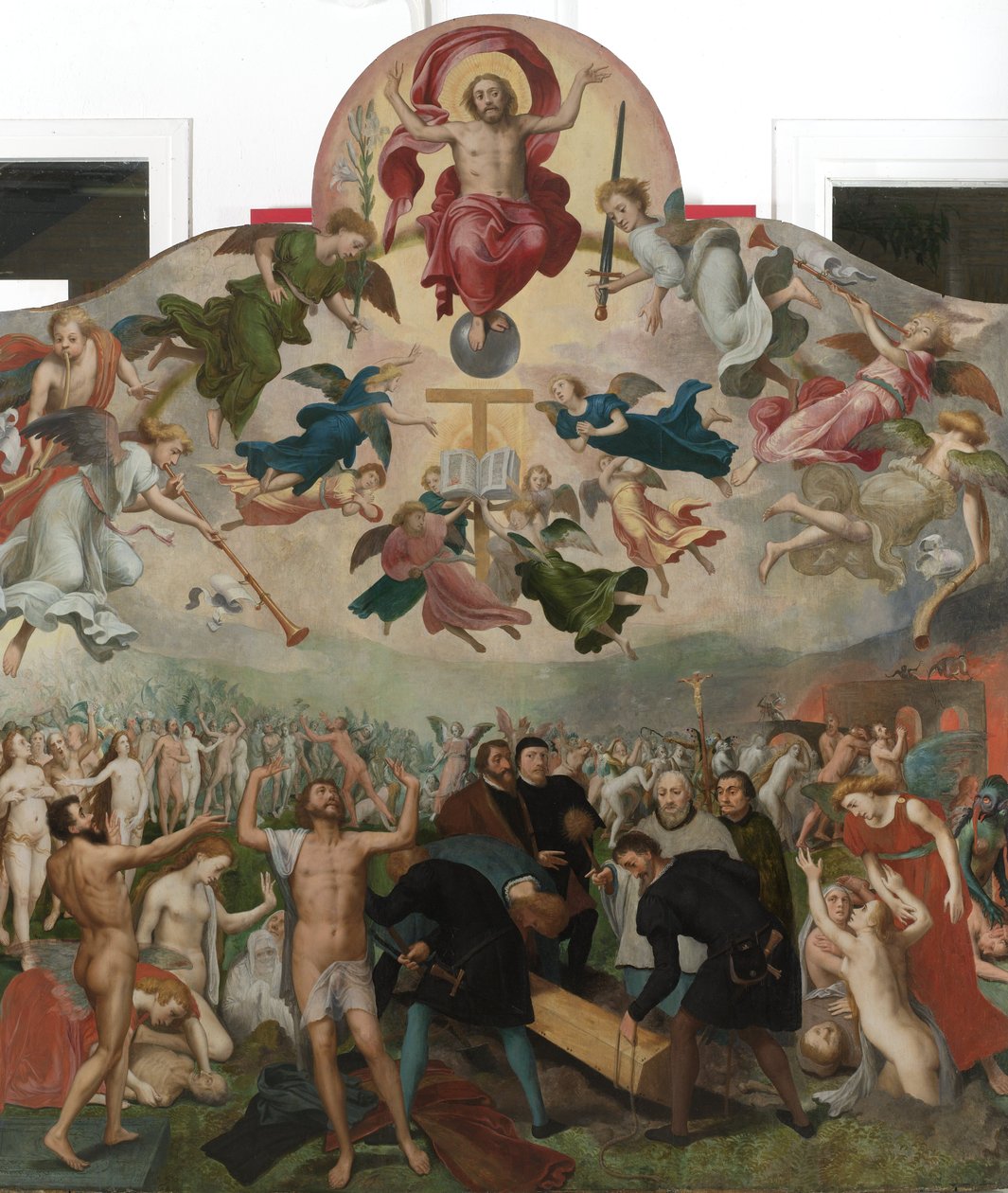 Jugement dernier et enterrement des morts - Bernaert van (circle of) Orley