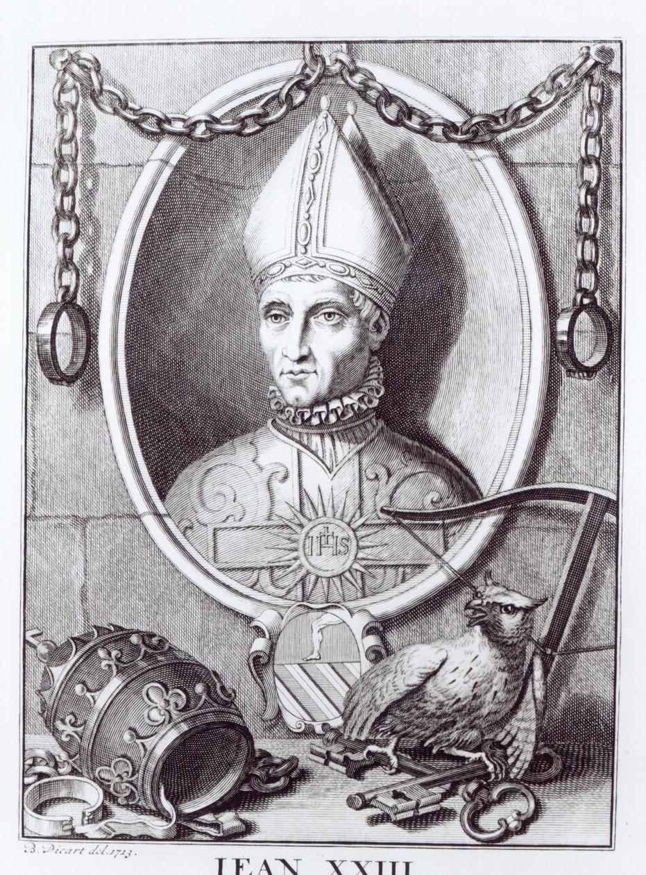 Antipape Jean XXIII, 1713 - Bernard Picart