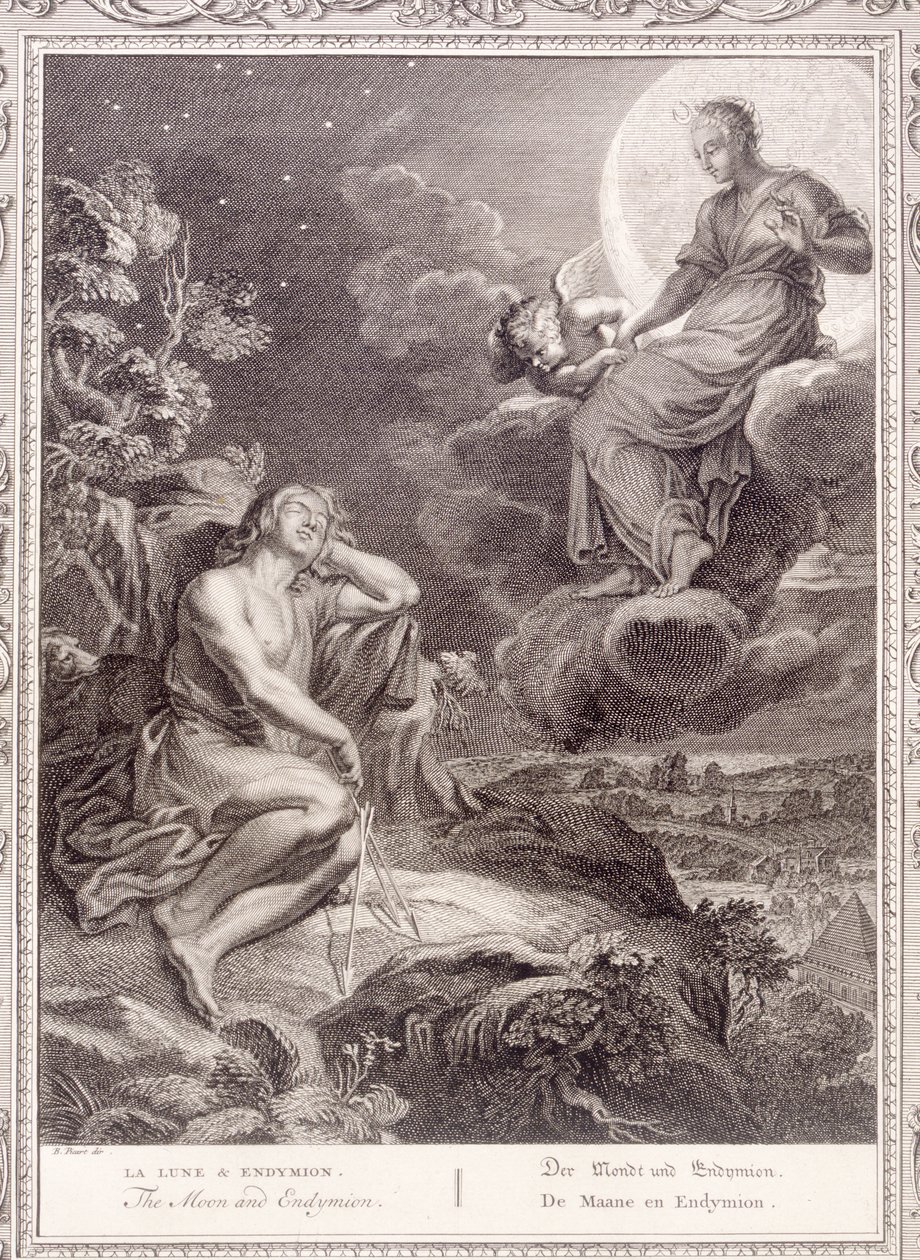 La Lune et Endymion, 1731 - Bernard Picart