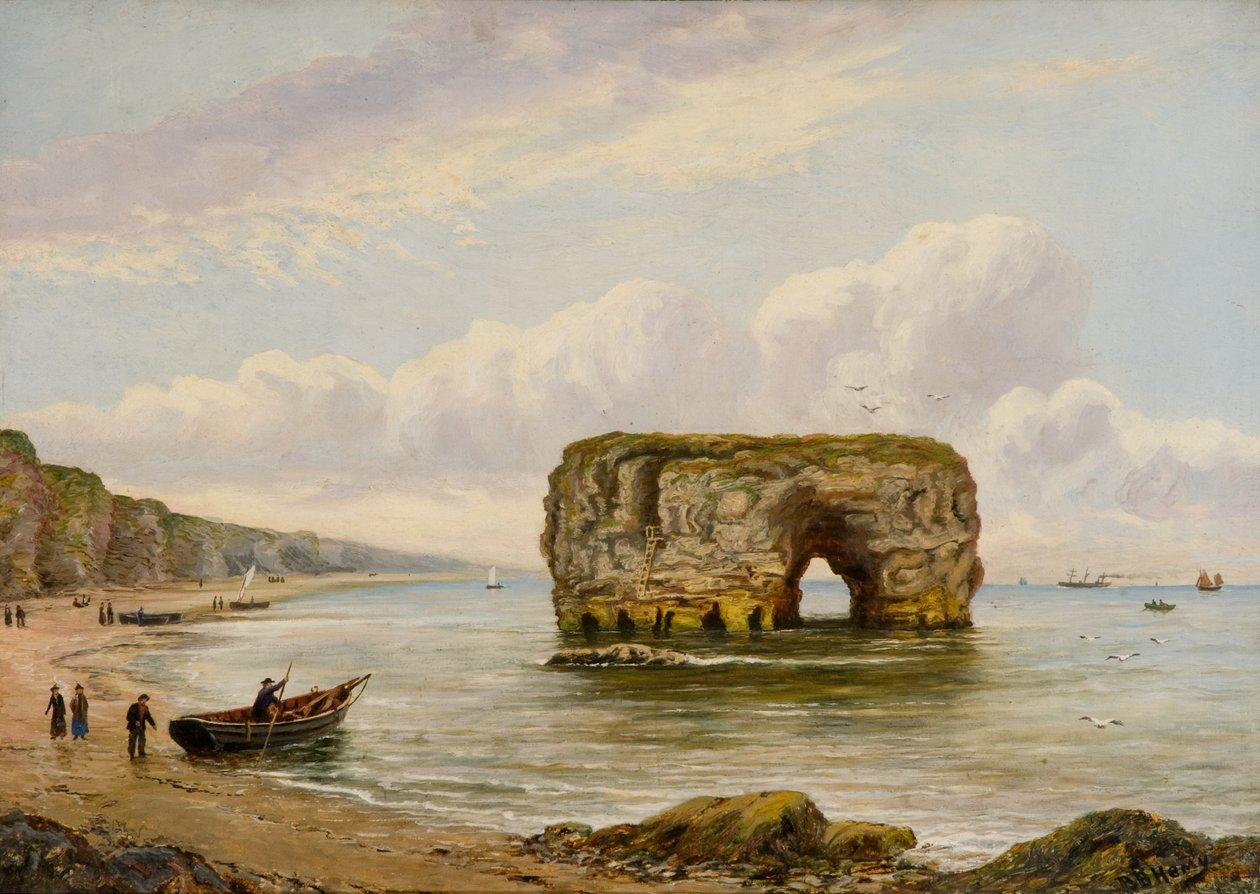 Marsden Rock, vers 1880-1900 - Bernard Benedict Hemy