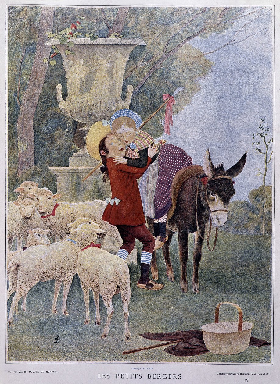 Petits bergers - Bernard Boutet de Monvel