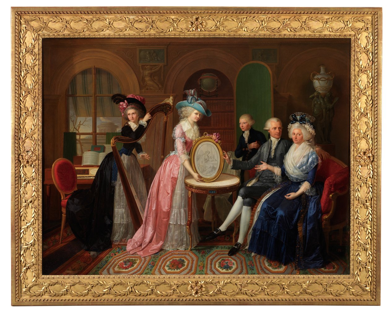 Portrait de la famille Villers - Bernard Duvivier