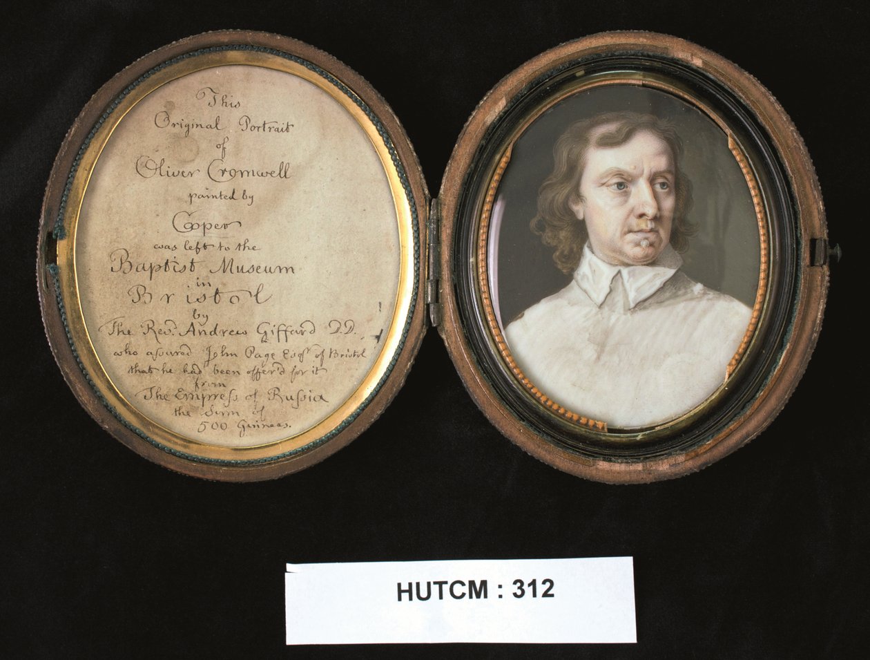 Oliver Cromwell, c.1704-30 - Bernard III Lens
