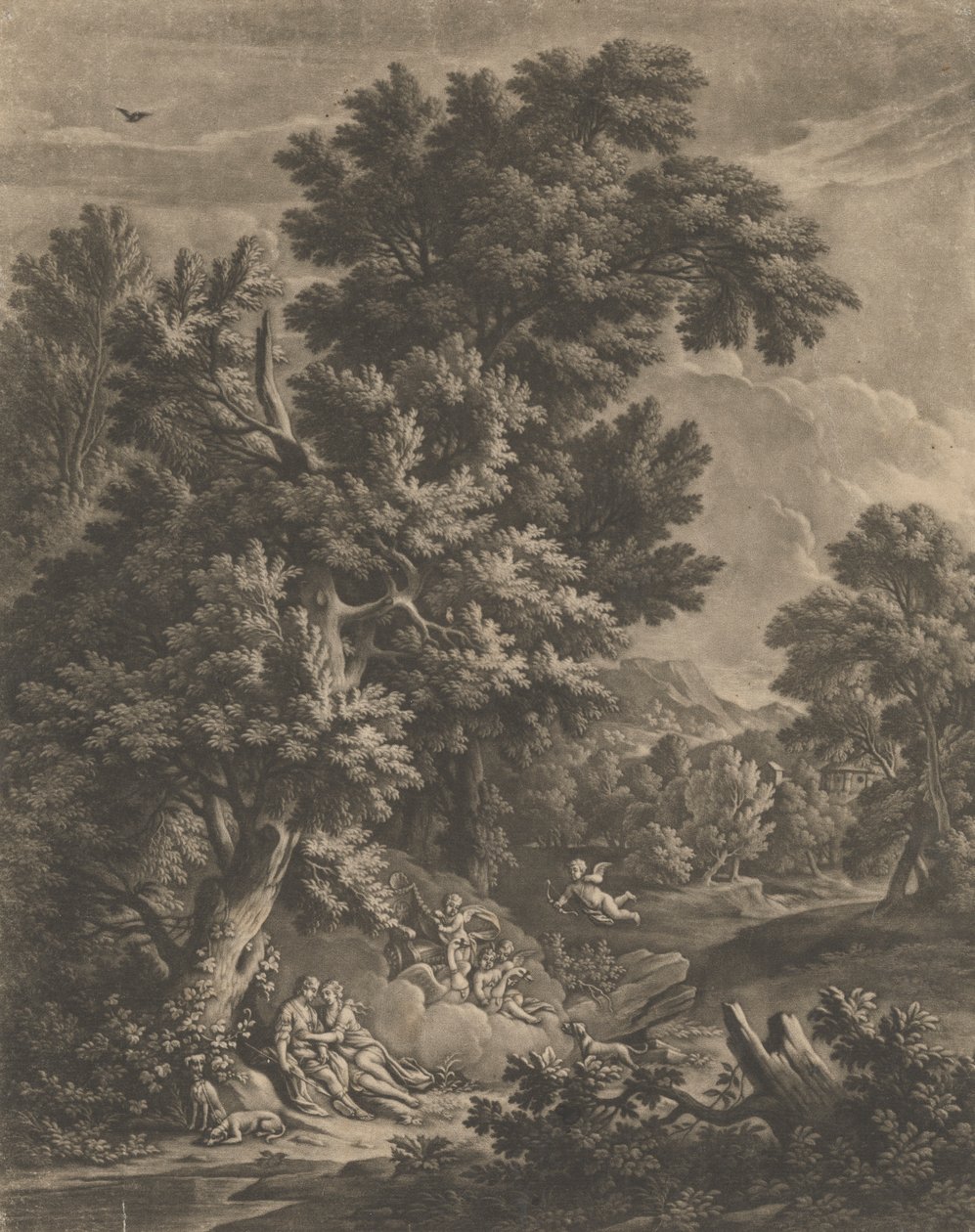 Vénus et Adonis - Bernard Lens