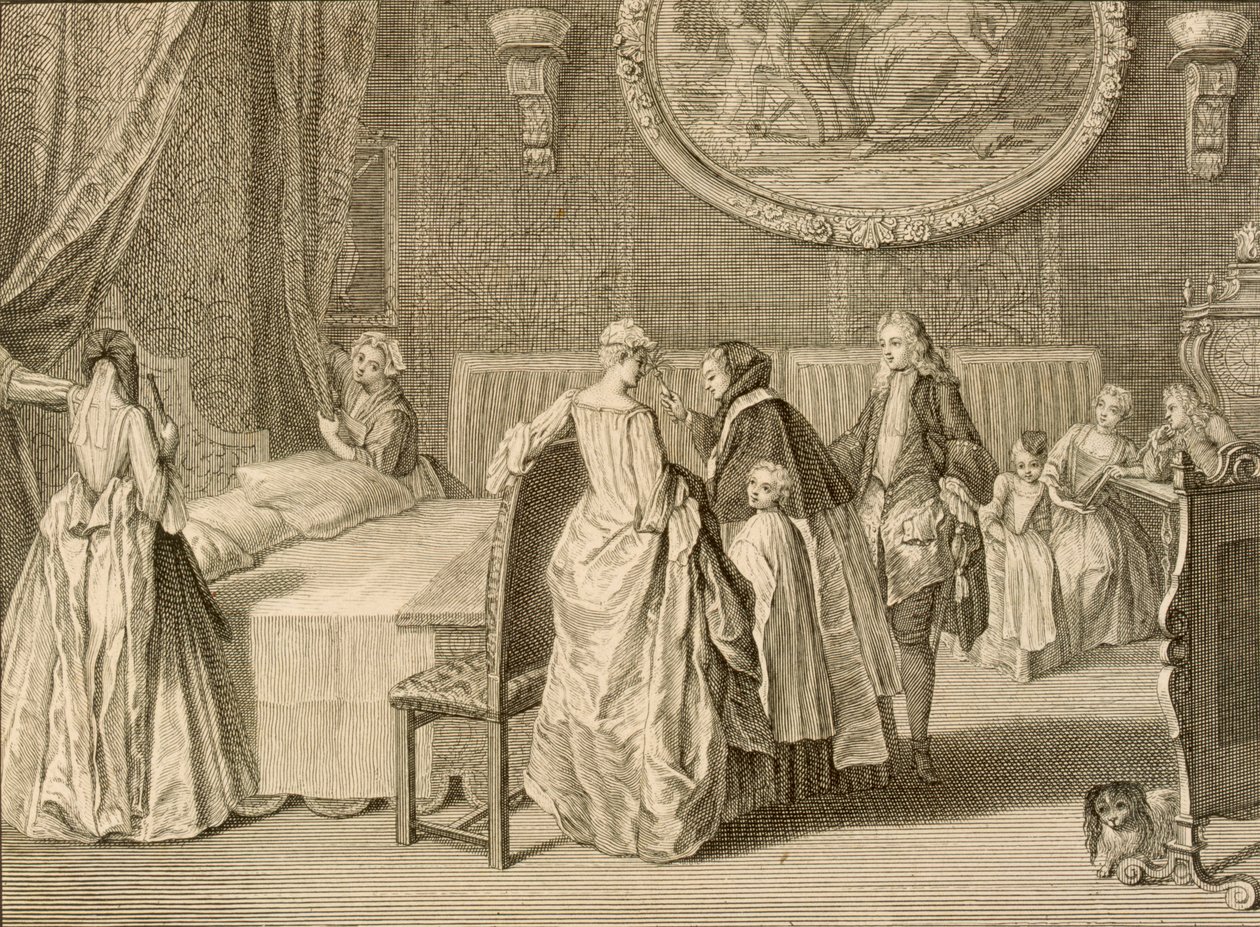 Bénédiction du lit nuptial, illustration de 