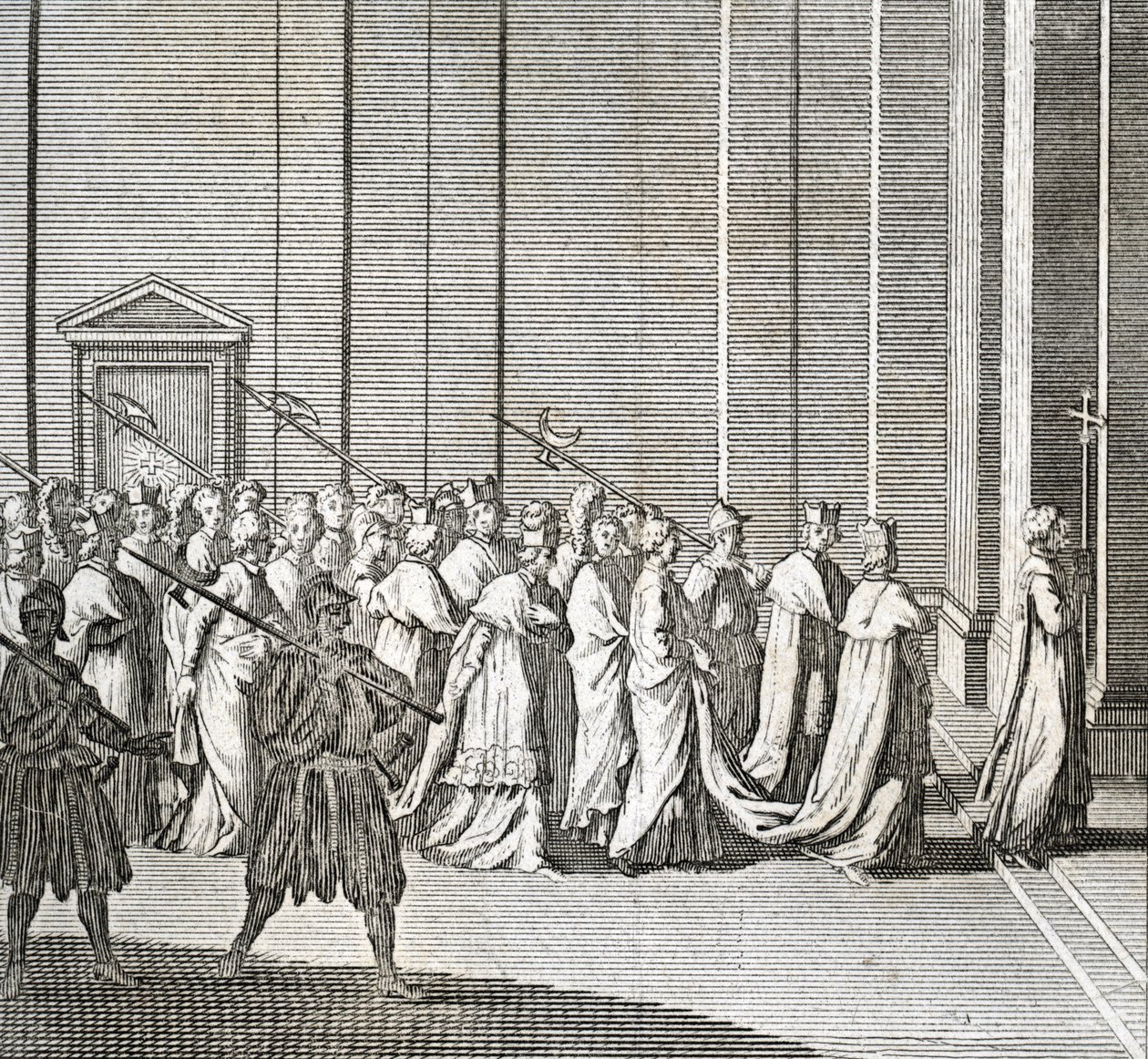 Différentes étapes du conclave, réunion des cardinaux pour l