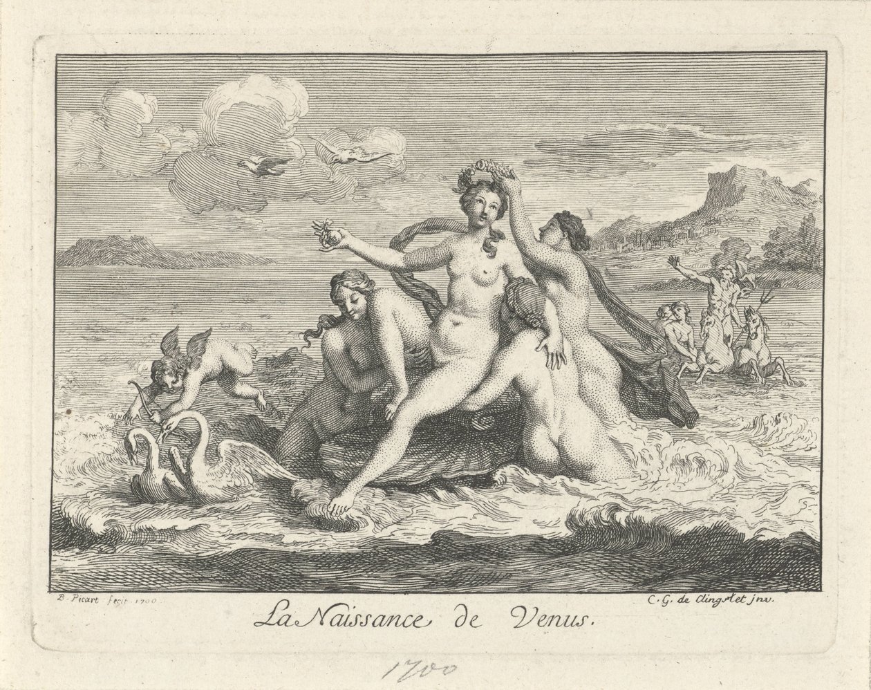 La Naissance de Vénus - Bernard Picart